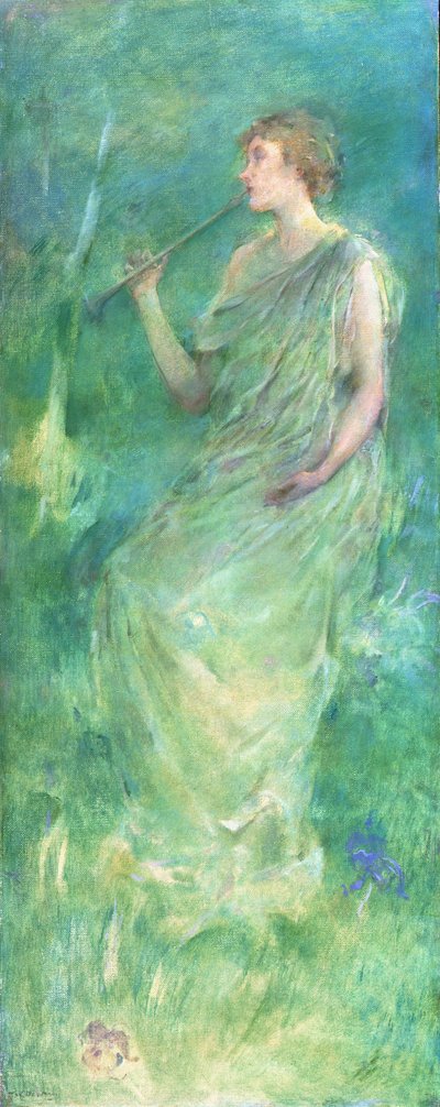 Música, c.1890-95 de Thomas Wilmer Dewing